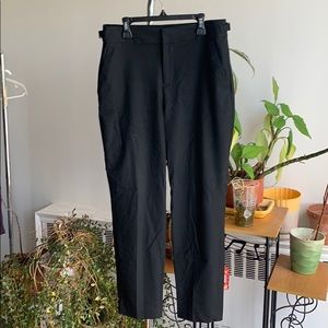 NWOT gap black high rise pants size 8